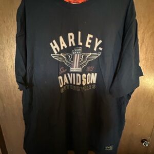Harley-Davidson Men's Navy Graphic Tee